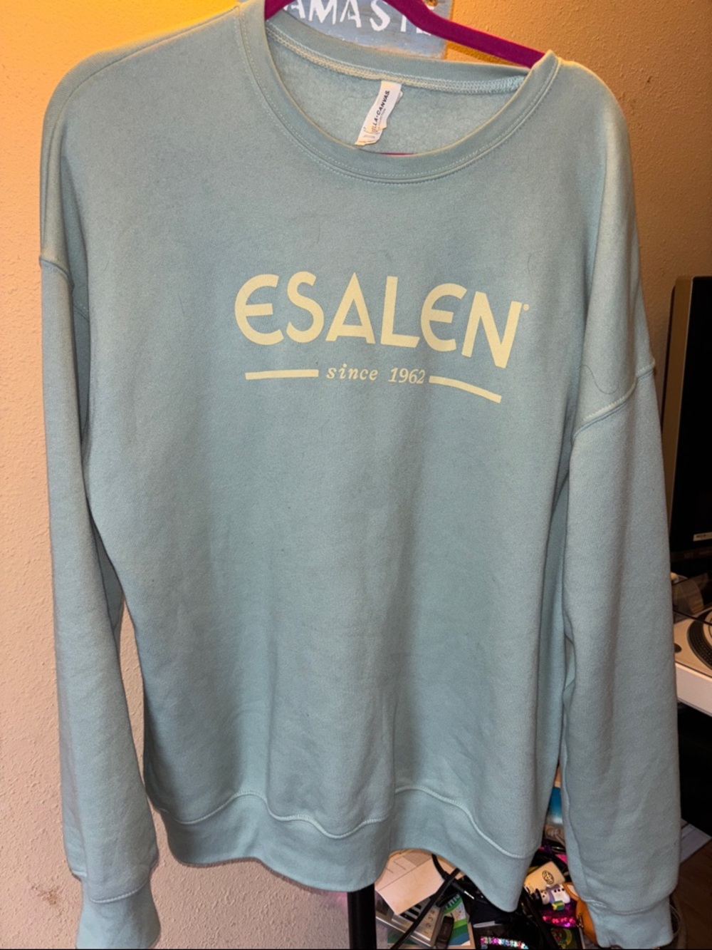 ESALEN Classic Crewneck Sweatshirt - Light Blue
